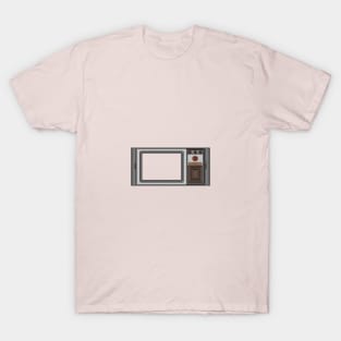 Retro Pixel Art Vintage Television Design T-Shirt